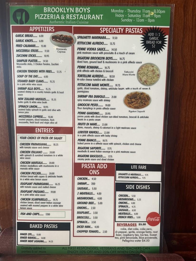 Brooklyn Boys Pizzeria & Restaurant
